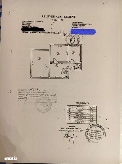 Apartament cu 2 camere decomandat în Ștefan cel Mare