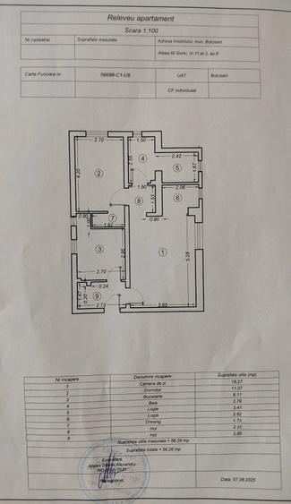PROPRIETAR- vand ap 2 camere mobilat, cu boxa si loc parcare - 8