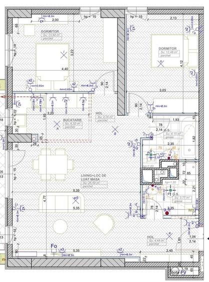 Apartament cu 3 camere decomandat, mobilat în Take Ionescu