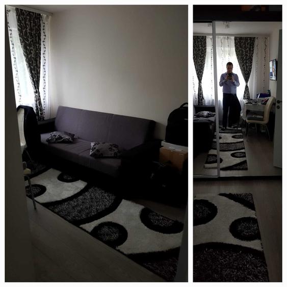 Apartament cu 3 camere semidecomandat în Central