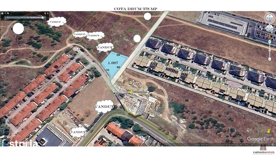 Teren de 1450 mp, în Central