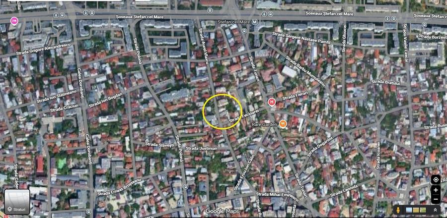 Teren Construcții intravilan de 1057 mp, în Eminescu