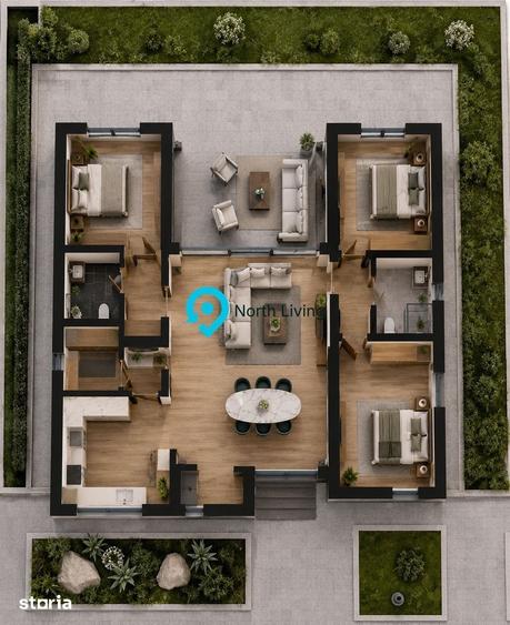 Casă cu 4 camere cu Teren 400 Mp în Dascălu