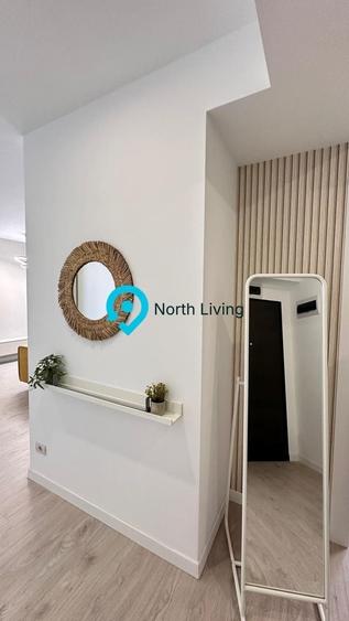 Apartament cu 2 camere, mobilat în Pipera