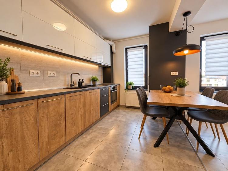 Apartament cu 3 camere decomandat, mobilat în Pipera