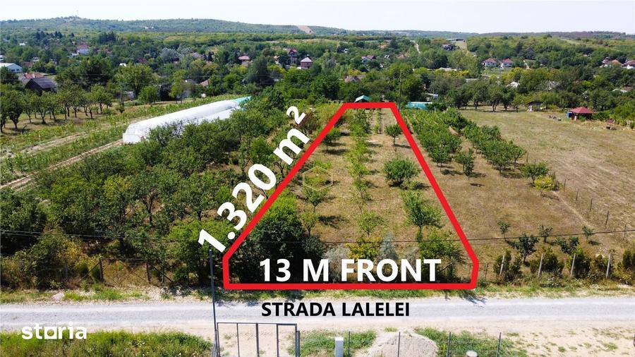 Teren de 1320 mp, în Burdea