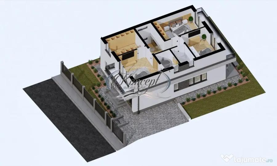 Casa individuala semifinisata, Campenesti - 8