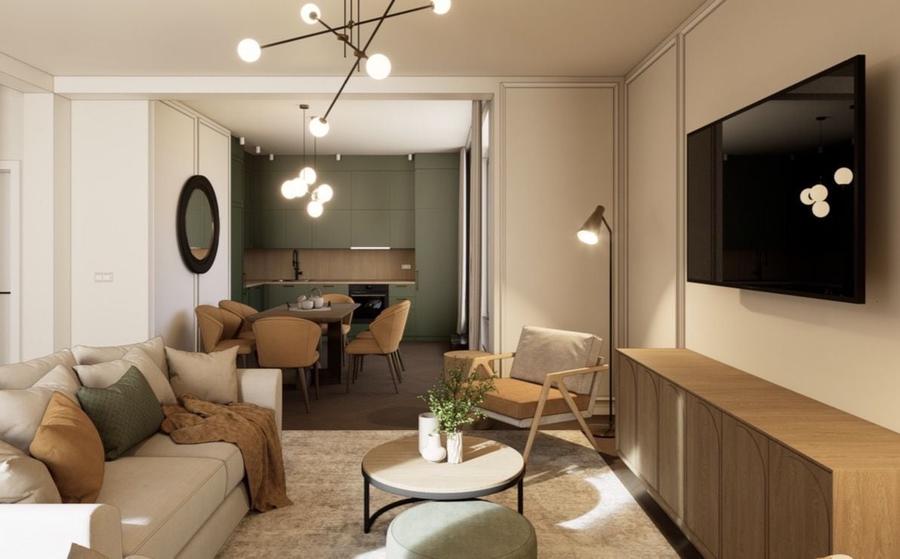 Apartament cu 2 camere decomandat, mobilat în Dumbrăvița