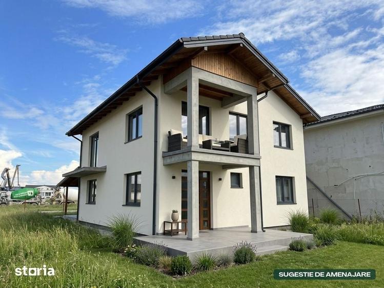 Casă cu 4 camere cu Teren 450 Mp în Ghercești