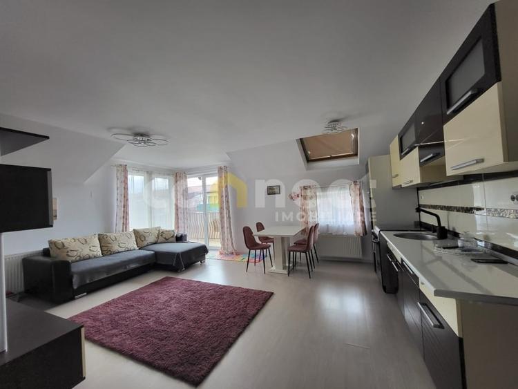 Apartament cu 2 camere semidecomandat, mobilat în Florești