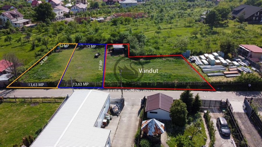 Teren Construcții intravilan de 524 mp, în Cocoșești