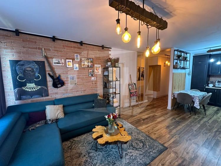 Apartament cu 2 camere semidecomandat, mobilat în Gheorgheni