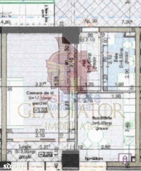 Apartament 1 camera bloc nou Visoianu Capat CUG - 11
