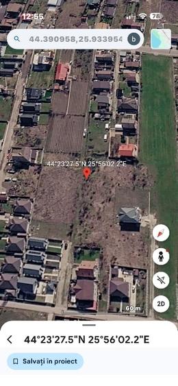 Teren agricol extravilan de 557 mp, în Clinceni