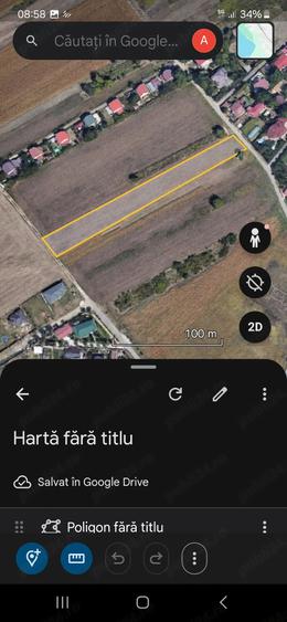 Teren de 4000 mp, în Belciugatele