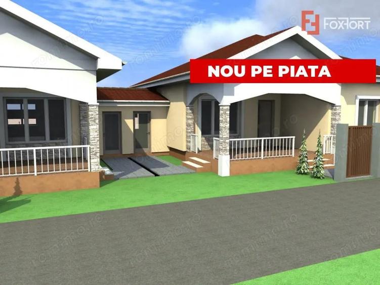 Casă cu 3 camere cu Teren 343 Mp în Beregsău Mare