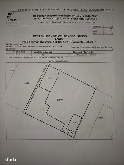 Vand teren 408 mp cu casa demolabila zona Aparatorii Patriei - 1