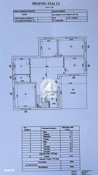 Casă cu 6 camere cu Teren 750 Mp în Ungheni