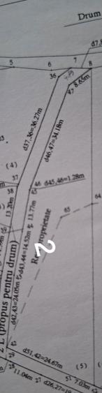 Teren de 1950 mp, în Dealul Malului