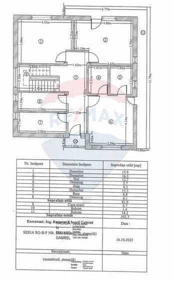 Casă individuală cu 6 camere cu Teren 459 Mp în Balotești