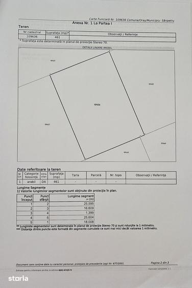 Teren intravilan de vanzare, utilita?i disponibile - 3