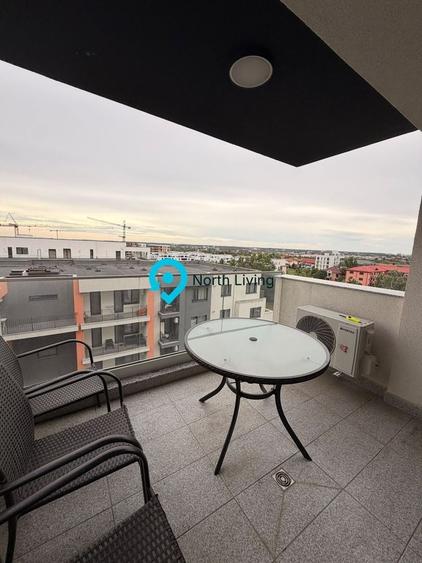 Apartament cu 2 camere decomandat, mobilat în Pipera