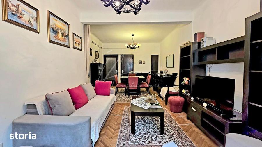 Apartament cu 2 camere decomandat, mobilat în Cișmigiu