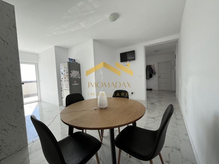Apartament cu 3 camere decomandat, mobilat în Giarmata-Vii