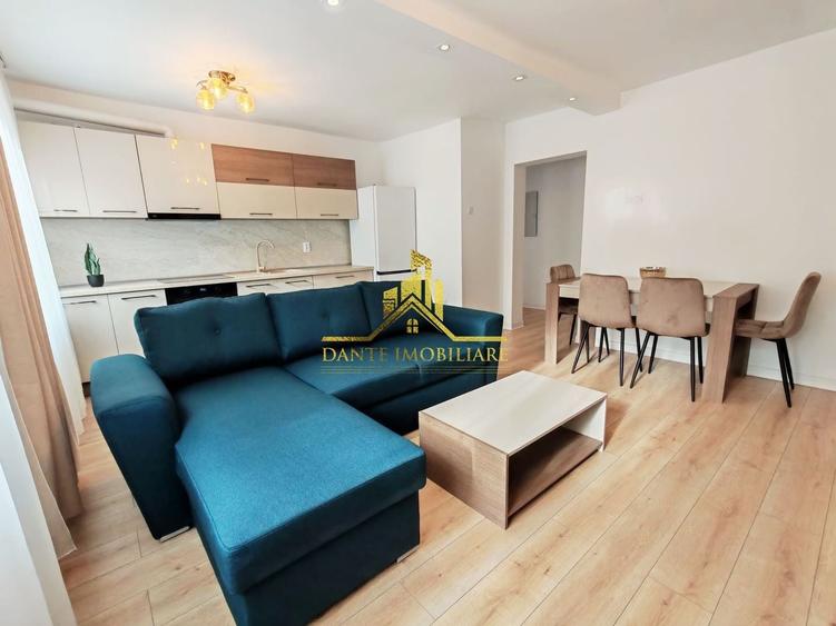 Apartament cu 3 camere semidecomandat, mobilat în Mănăștur
