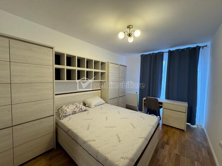 Apartament cu 3 camere semidecomandat în Central