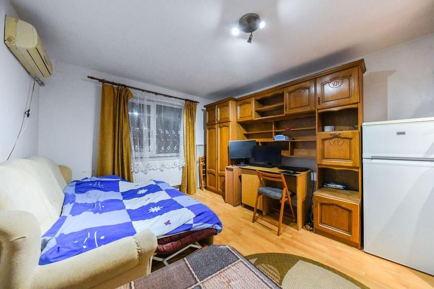 Garsonieră semidecomandată, mobilată în Mărăști