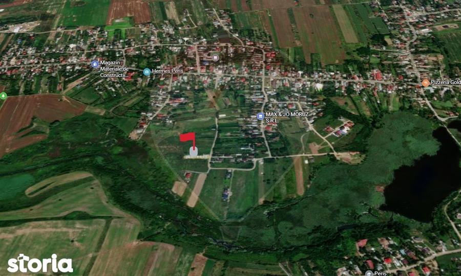 Teren de 598 mp, în Periș