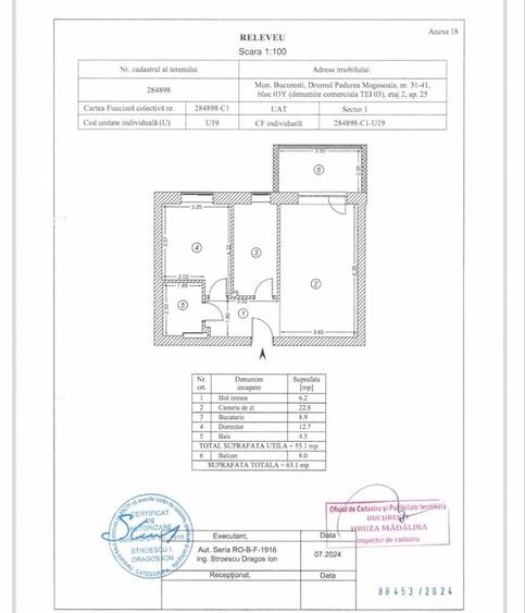 Apartament 2 camere Greenfield bloc Tei langa Baneasa direct proprietar ca nou - 1