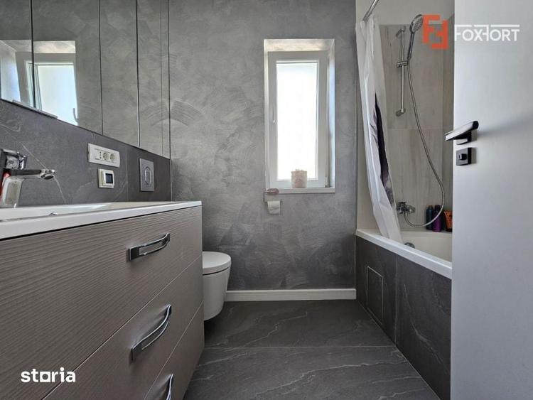 1/2 Duplex, la asfalt, P +M, Toate Utilit., Mobilat + utilat Lux, Zon - 8