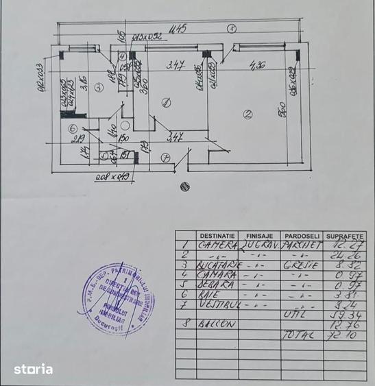 Apartament cu 2 camere, mobilat în Nerva Traian