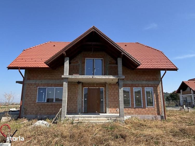 Casa Semifinisata 4 Camere, 2 Bai 190 mp Sangeorgiu MS, 650mp teren - 4
