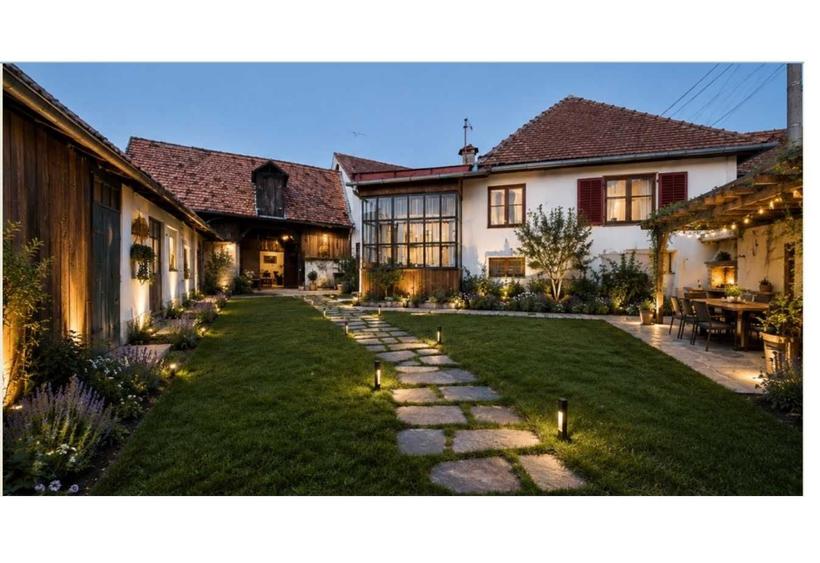 Casă cu 4 camere în Cisnădioara