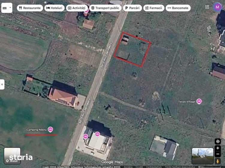 Vand teren 1050mp Costinesti zona Nibiru (30mx35m) - 1