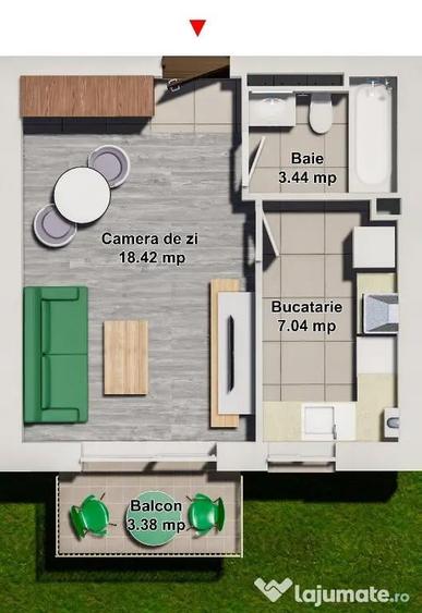 Garsoniera Cosmopolis - 1