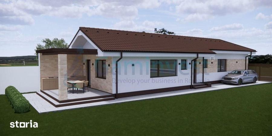Casă cu 3 camere cu Teren 296 Mp în Tokai