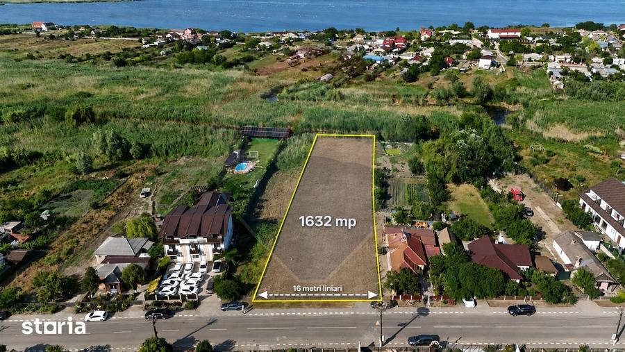 Teren de 1632 mp, în Murighiol