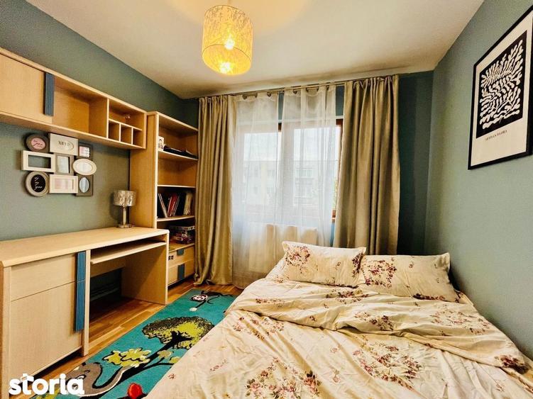 Apartament cu 3 camere, mobilat în Central