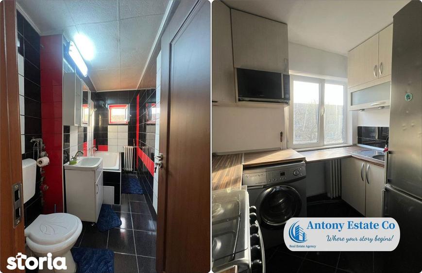 Apartament cu 2 camere decomandat, mobilat în Rogerius
