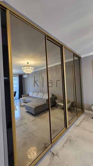 Apartament cu 2 camere semidecomandat, mobilat în Plopilor