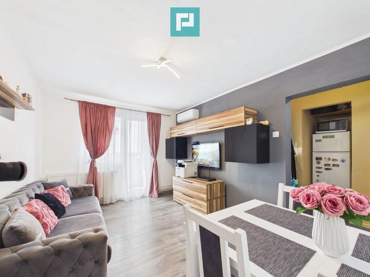 Apartament cu 2 camere nedecomandat, mobilat în Fortuna