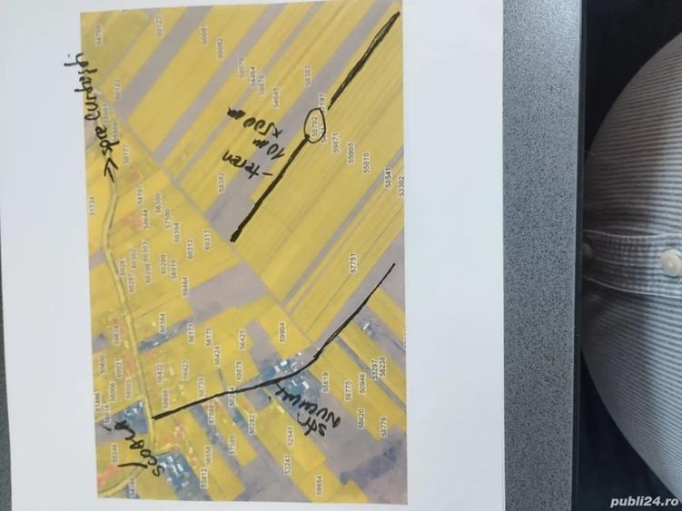 Teren de 5000 mp, în Mănăstirea Doamnei