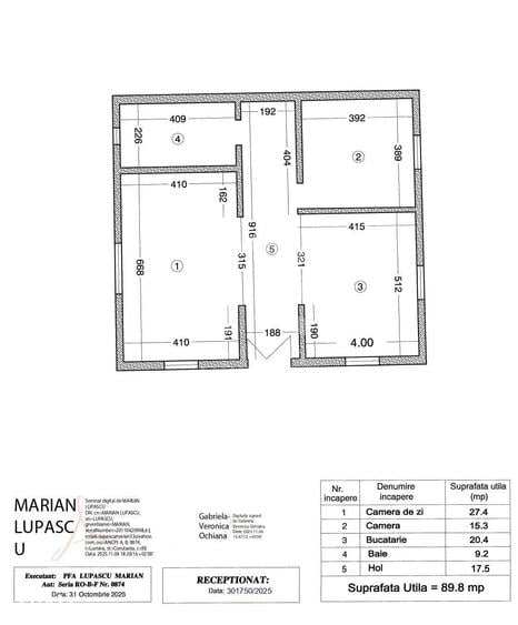 Casă cu 2 camere cu Teren 300 Mp în Lumina