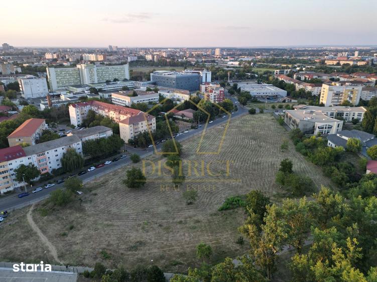 Teren de 3855 mp, în Spitalul Județean