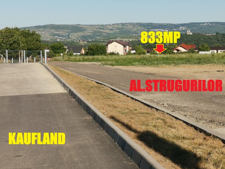 Teren Construcții intravilan de 833 mp, în Galata