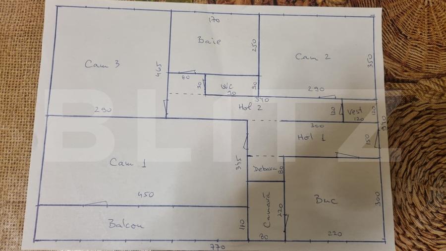 Apartament cu 3 camere | 65 mp | 2 Băi | Balcon Închis | Mănăștur - 10